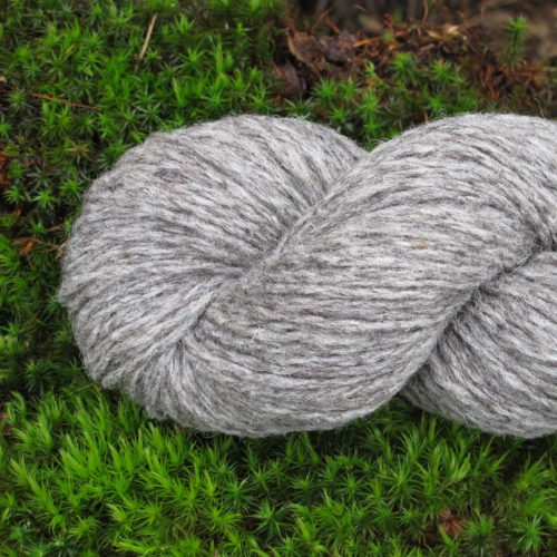 Pure laine naturelle grise bellelaine aig 5,5